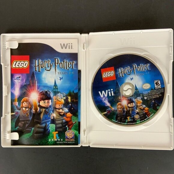 LEGO Harry Potter Years 1-4 Game Nintendo Wii 2010 Complete in Case - Picture 3 of 3